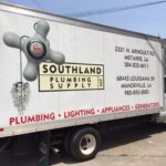 Decals on Plumbing Company Truck
