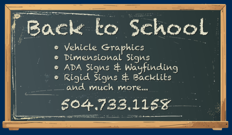 chalkboard with Back to School writtne on it